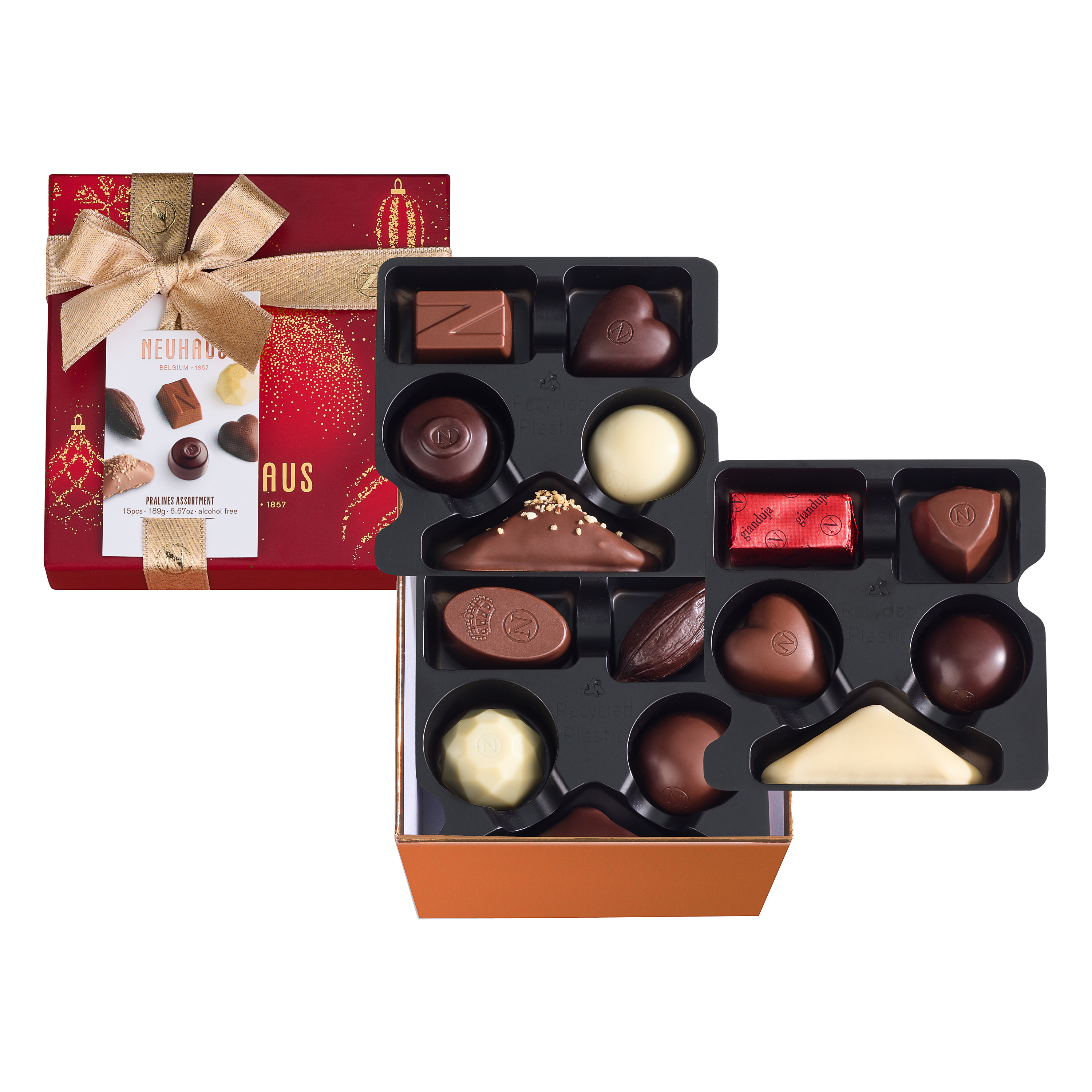 Christmas Gift Box Medium Neuhaus Chocolates